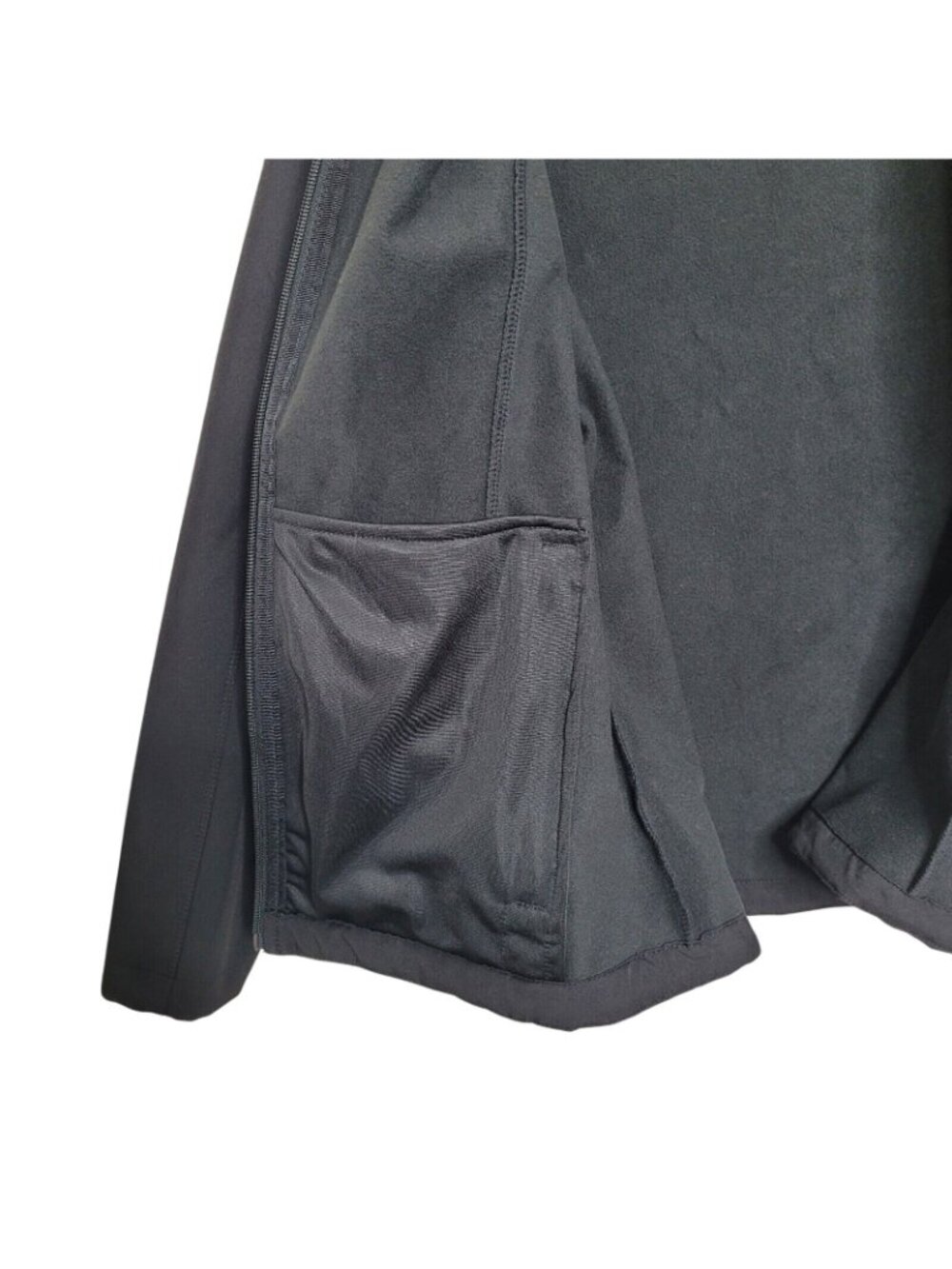 Coal Harbour Full Zip Soft Shell Jacket WomensSize M Black Lean Sensei Logo - Picture 7 of 7